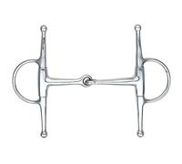 Shires Bridle Bit Full Cheek Eggbutt Snaffle - 4.5"