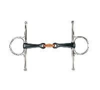 Shires Full Cheek Lozenge Sweet Iron Bit - Horse Bridle Bits - Size: 5.5 inch
