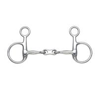 Shires Hanging Cheek French Link Snaffle - Horse Bridle Bits - Size: 4.5 inch
