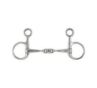 Shires Hanging Cheek Snaffle with Lozenge 5.5"