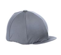 Shires Hat Cover Synthetic Stretch - Dark Grey