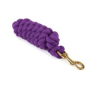Shires Headcollar Lead Rope With Trigger Clip - Purple