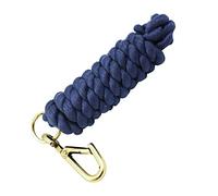Shires Headcollar Leadrope With Trigger Clip: Navy Blue
