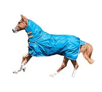 Shires Highlander Original 0g Lite Turnout Rug and Neck Set - Navy 6'3" / 75", Navy