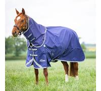 Shires Highlander Original 0g Lite Turnout Rug and Neck Set - Navy 7'0" / 84", Navy