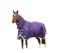 Shires Highlander Original 100 Combo Neck Horse Turnout Rug Plum (7 3")