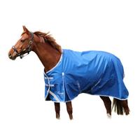 Shires Highlander Original 200 Standard-Neck Horse Turnout Rug Blue (7 3")