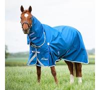 Shires Highlander Original 200g Mediumweight Combo Turnout Rug - Blue