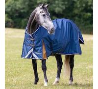 Shires Highlander Plus Lite Turnout Rug for Horses Navy - 6'3"