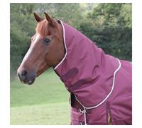 Shires Highlander Plus 100 Turnout Rug Neck Cover for Horses Maroon - Medium