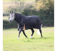 Shires Highlander Plus 200 Combo Turnout Rug for Horses Black - 60