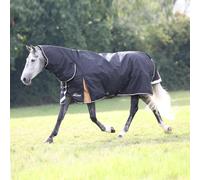 Shires Highlander Plus 200 Combo Turnout Rug for Horses Black - 60