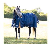 Shires Highlander Plus Lite Combo Turnout Rug for Horses Navy - 5'6"