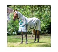 Shires Highlander Plus Sweet-itch Combo Rug - White - 51"