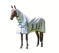 Shires Highlander Plus Sweet-itch Combo Rug - White - 5'0"