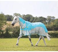 Shires Highlander Plus Waterproof Combo Fly Rug - 5'3 · Blue