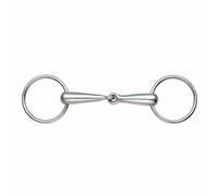 Shires Hollow Mouth Jointed Loose Ring Snaffle Bit - 5.0"