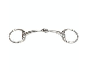 Shires Horse Eggbutt Snaffle Bit Silver (5.5In)