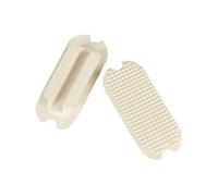 Shires Horse Fillis Stirrup Treads (Pack Of 2) White (4.75In)