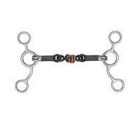 Shires Horse Tom Thumb Bit Black (5In)