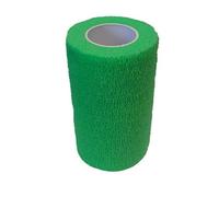 Shires Horses Cohesive Bandages (Pack Of 12) Lime Green (2M X 10Cm)