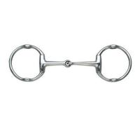Shires Jointed Horse Cheltenham Gag Bit Silver (4.5In)