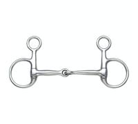 Shires Jointed Horse Hanging Cheek Snaffle Bit ER213