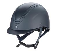 Shires Karben Amity SMRT Leather Horse Riding Hat - Navy Blue