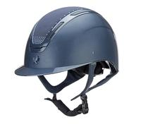 Shires Karben Amity SPKL Horse Riding Hat - Navy Blue