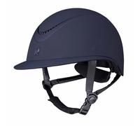 Shires Karben Aria Wide Peak Riding Hat - Navy Blue 52-54cm