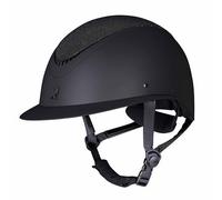 Shires Karben Lia Wide Peak Riding Hat - Black 58-60cm