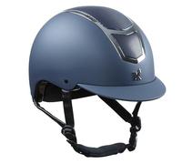 Shires Karben Sienna Riding Hat - Navy Blue 59-61cm