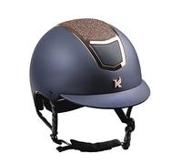 Shires Karben Valentina Riding Hat - Navy Rose Gold 53-55cm
