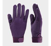 Shire Newbury Cotton Pimple Gloves Kids Purple L