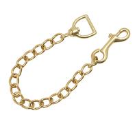 Shires Lead Rein Chain Brass Plated - 18 Inches