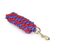 Shires Royal Blue and Red Lead Rope - One Size