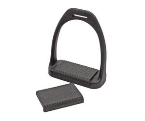 Shires Lightweight Horse Stirrups Black (4.5In)
