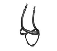 Shires Lusso Ergonomic Horse Flash Bridle Black - Full
