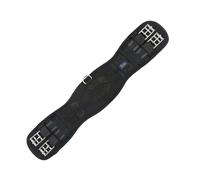 Shires Memory Foam Horse Dressage Girth - Black - Black - 26in