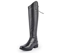 Shires Moretta Gianna Adults Leather Riding Boots - Black Adults 6 Wide