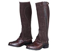Moretta Child Suede Half Chaps Brown - Small