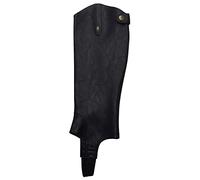 Shires Moretta Synthetic Gaiters Black/Brown - Child Sizes Medium, Black