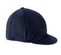 Shire Hat Cover – Velvet Skull – Navy – Size Small