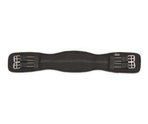 Shires Neoprene Dressage Girth - Elastic Black - 26 Inches