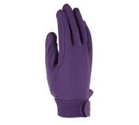 Shires Newbury Gloves in Purple | Size: Medium Shires Purple M
