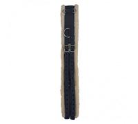 Shires Nylon Lunge Roller with Fleece Padding – Black – Pony
