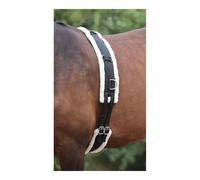 Shires Nylon Roller with Fleece Padding - Black - Size: Cob