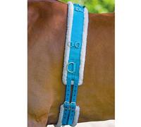 Shires Nylon Roller with Fleece Padding - Blue - Size: Full