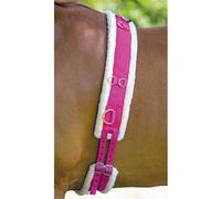 Shires Nylon Roller with Fleece Padding - Pink - Size: Extra Full