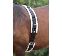 Shires Nylon Roller With Fleece Padding PONY COB FULL OR EXTRA FULL BLACK